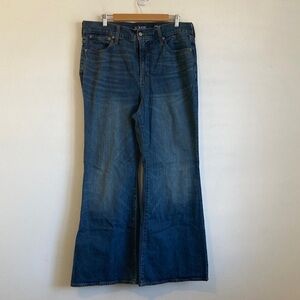 J. Crew Vintage Flare Jeans Size 33 Kate Wash